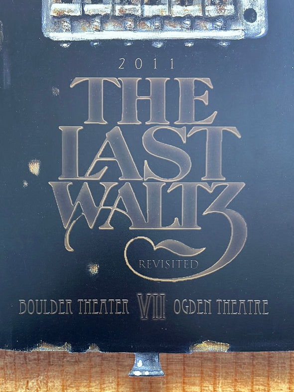 The Last Waltz - 2011 7th Anniversary Poster Denver, CO / Boulder, CO