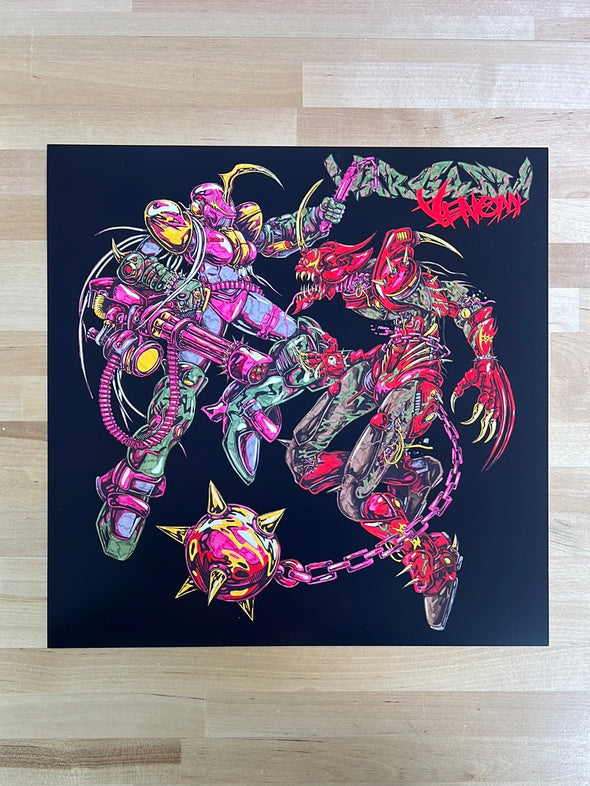 Wargasm - Venom poster flat 12x12 record art