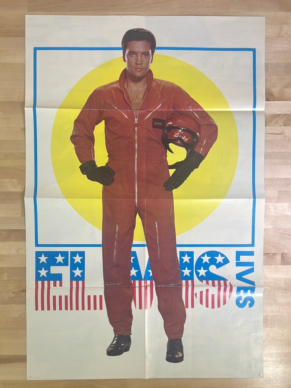 Elvis Presley - 1964 vintage poster Viva Las Vegas