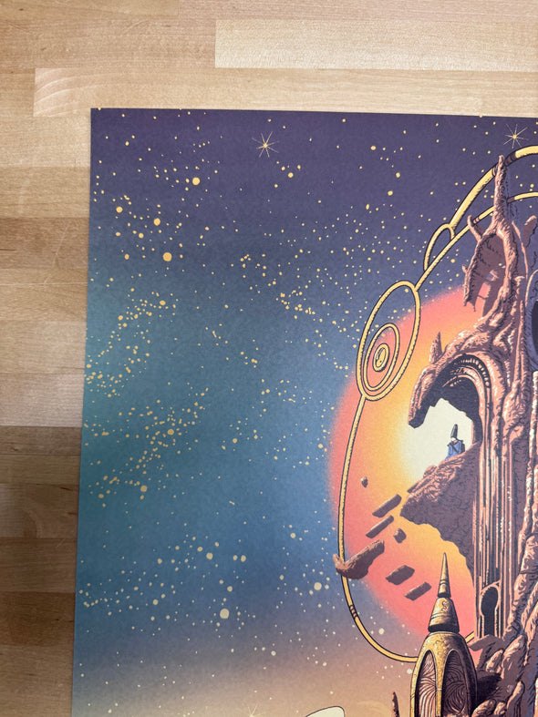 Pretty Lights - 2024 Cristian Eres poster Red Rocks Morrison, CO