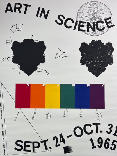 Art In Science At The Albany Institute Of History And Art  - Jim Dine 1965 poster vintage