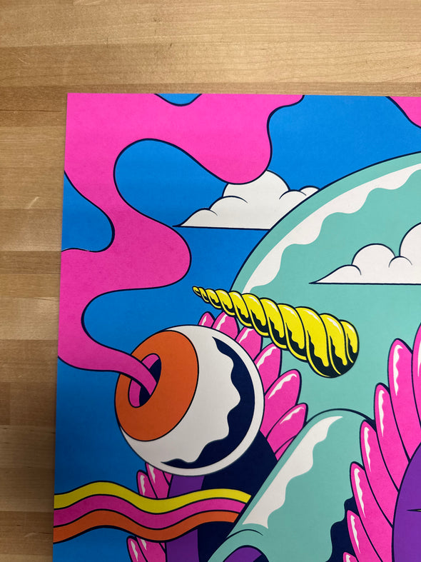 Primus - 2021 Jason Smith poster Mission Denver, CO SIGNED N2