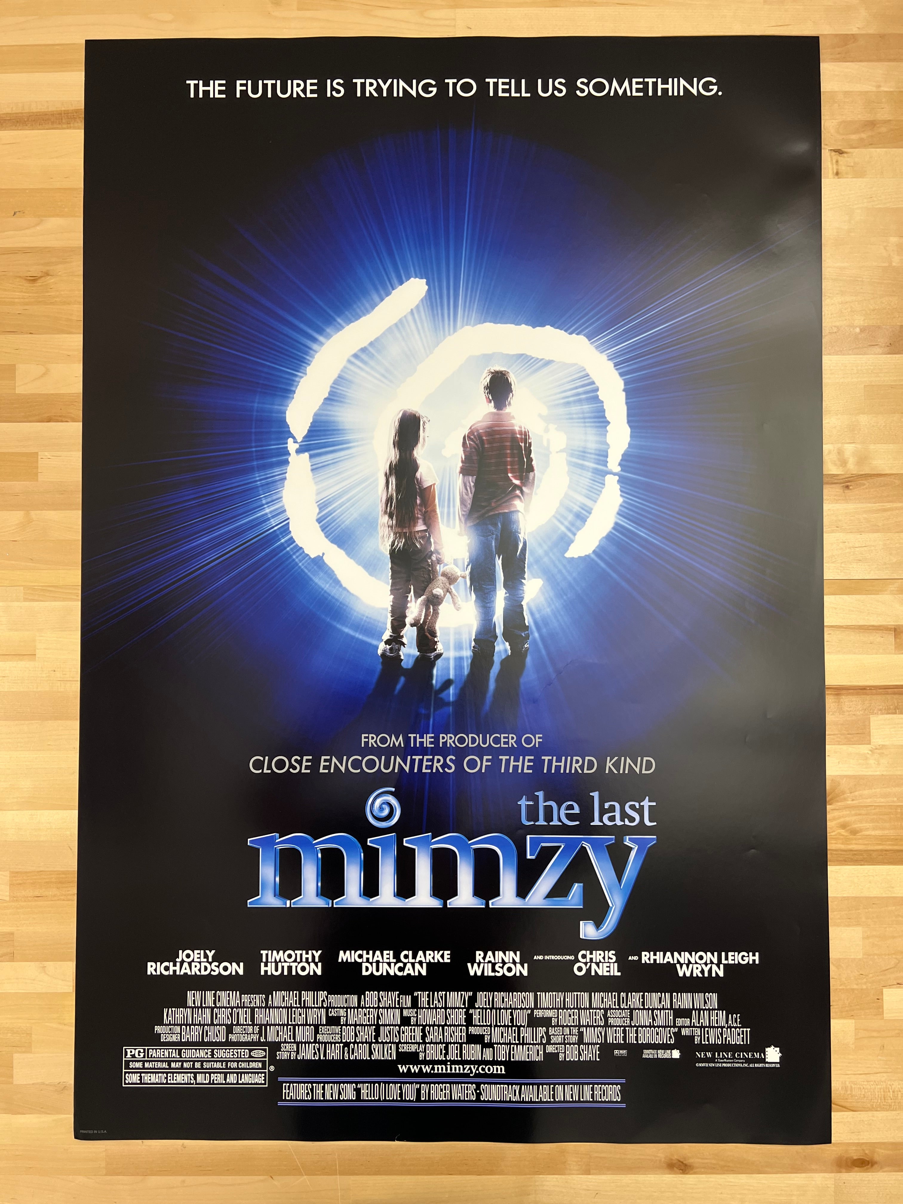 Mimsy 22 The Last Mimzy - 2007 video promo movie poster original 27x40 – Sold ...
