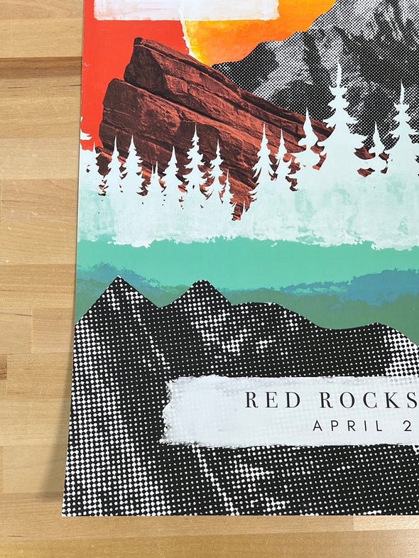 Trevor Hall - 2022 poster Red Rocks Morrison, CO