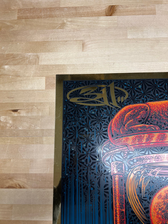 311 - 2017 Todd Slater poster Tempe, AZ Marquee Theatre FOIL
