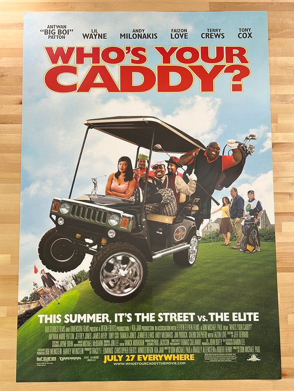 Who's Your Caddy? - 2007 movie poster original