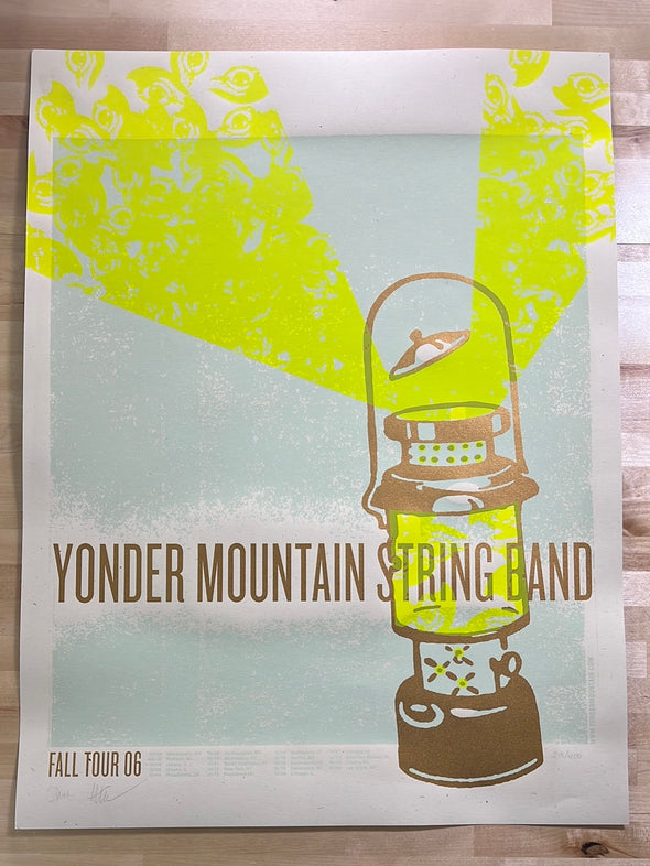 Yonder Mountain String Band - 2006 FarmBarn Art poster Fall Tour