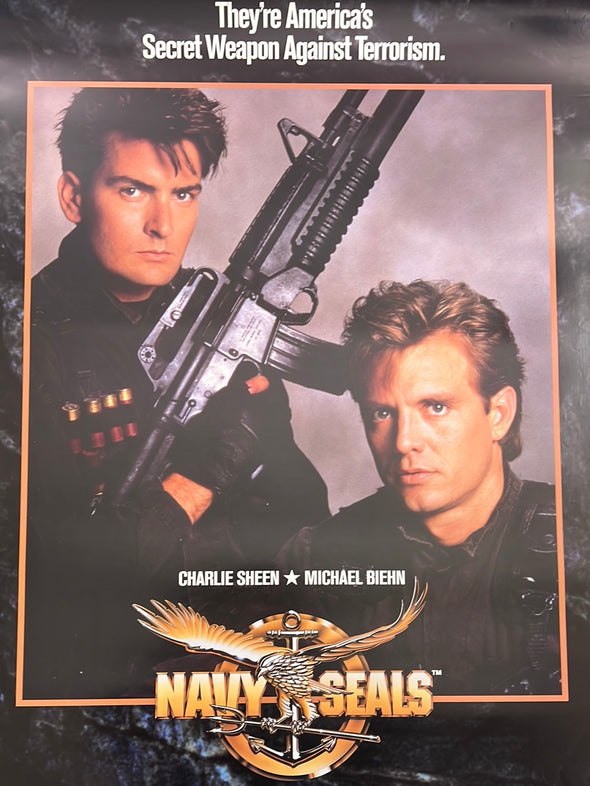 Navy Seals - 1990 movie poster original vintage