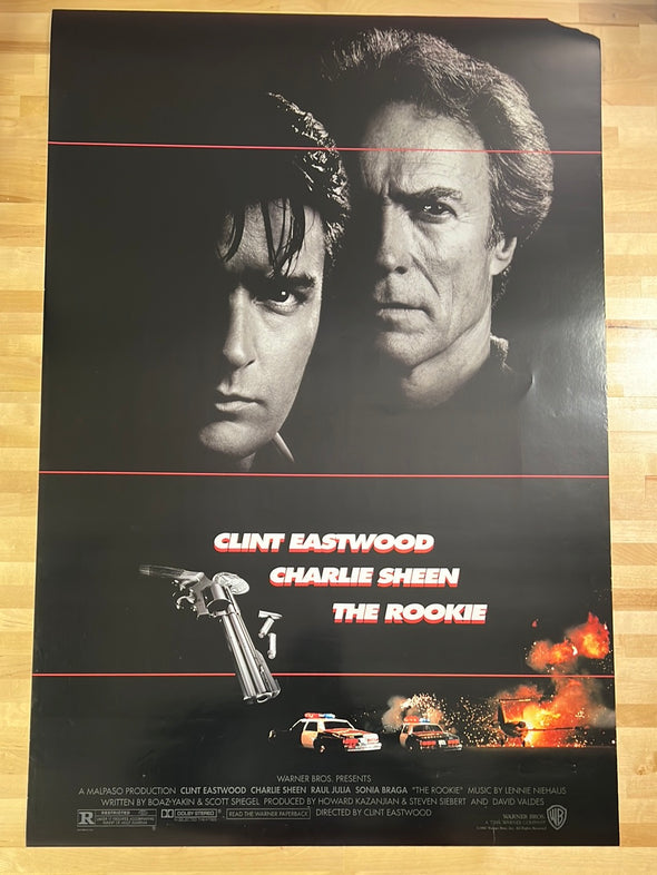 The Rookie - 1990 movie poster original vintage