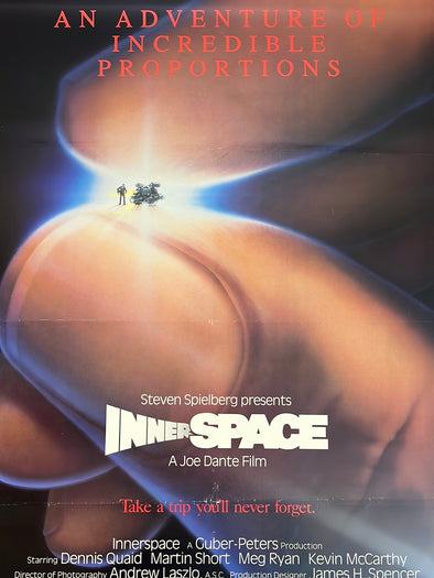 Inner Space - 1987 movie poster original
