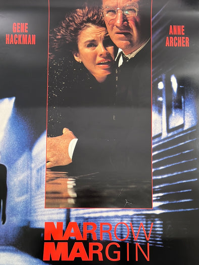 Narrow Margin - 1990 movie poster original vintage