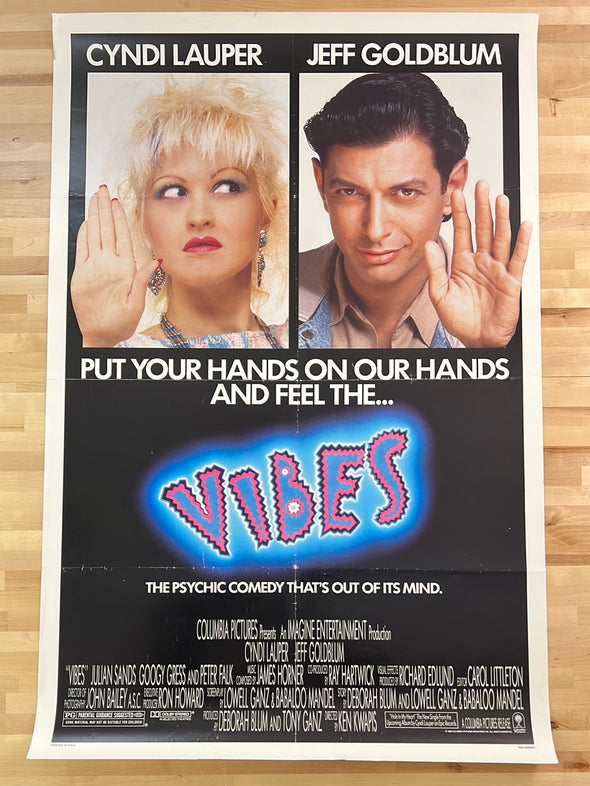 Vibes - 1988 movie poster original