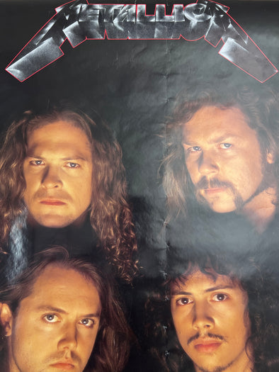 Metallica - 1991 promo poster Brokum Germany 34x22