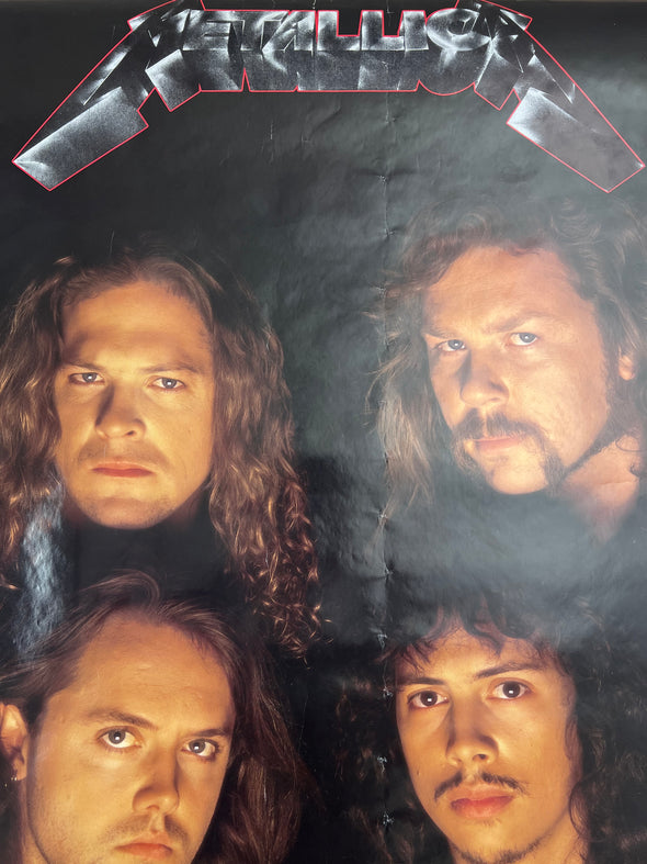 Metallica - 1991 promo poster Brokum Germany 34x22