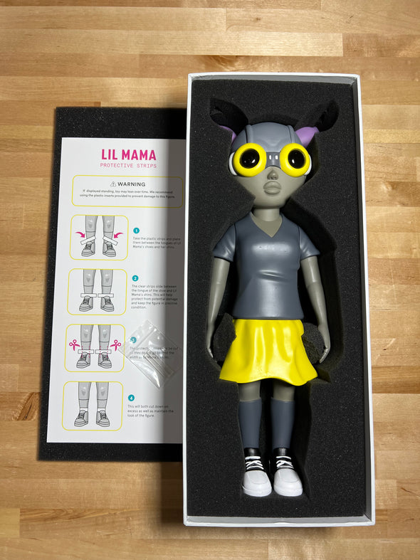 Fly Girl Action Figure - 2016 Hebru Brantley Lil MaMa Mello Yellow Ed.