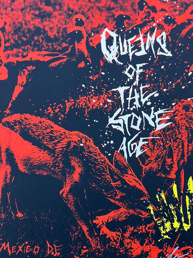 Queens of the Stone Age - 2014 Mercadorama poster Mexico City, MX Pepsi Center