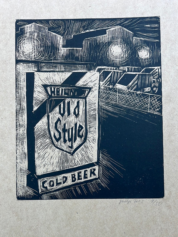 Heileman's Old Style Beer - 2005 Kathleen Judge Art Print Chicago