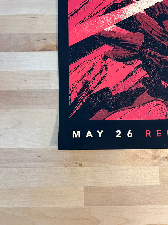 Emancipator - 2018 Juan Esteban Poster Morrison, CO Red Rocks Amphitheatre