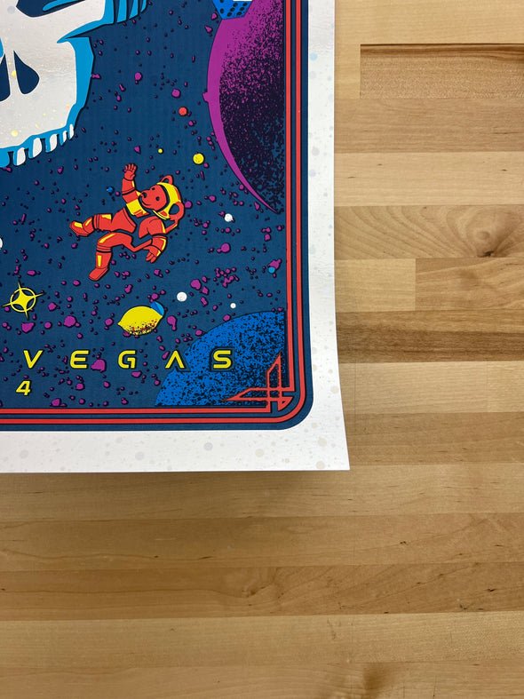 Dead & Company - 2024 Dan Stiles poster Las Vegas, Nevada Sphere GALAXY FOIL Edition