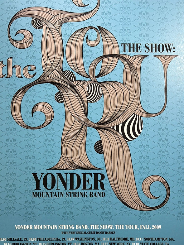 Yonder Mountain String Band - 2009 Bose Collins Fall Tour Blue Edition
