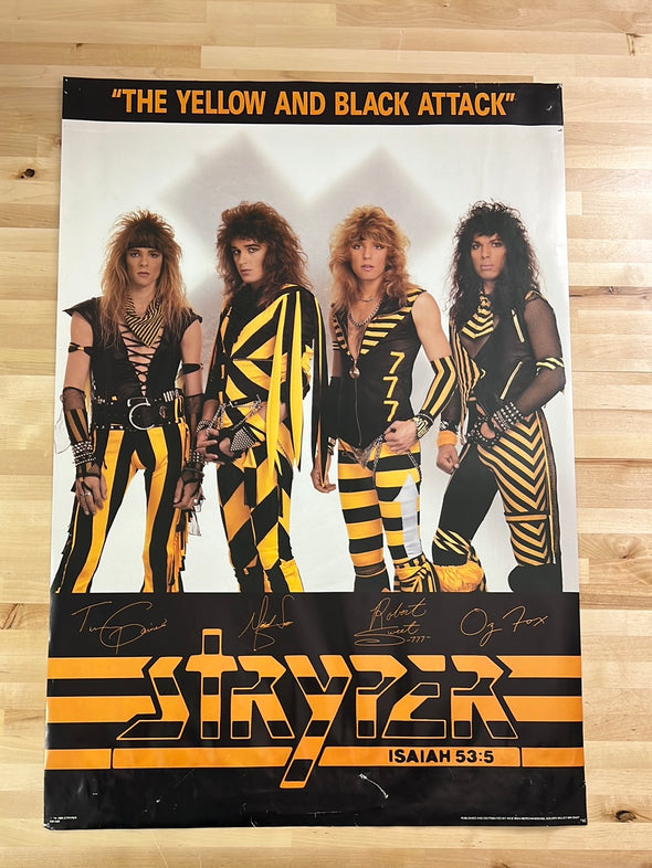 Stryper - 1985 poster original vintage