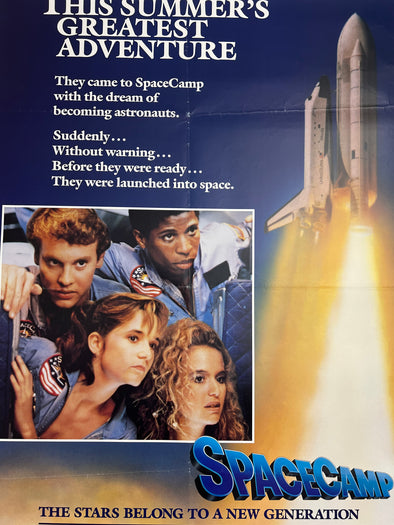 Space Camp - 1986 one sheet movie poster original vintage 27x41