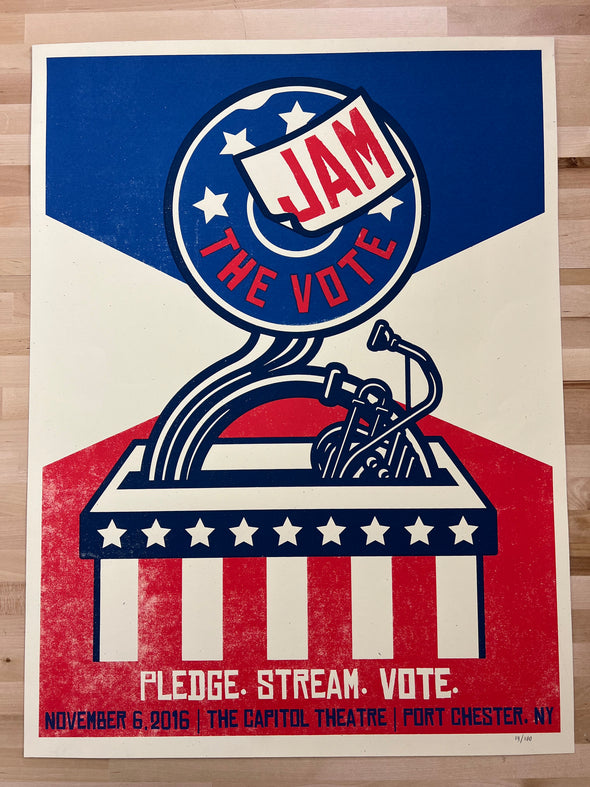 Jam The Vote - 2016 Poster Port Chester, NY The Capitol Theatre