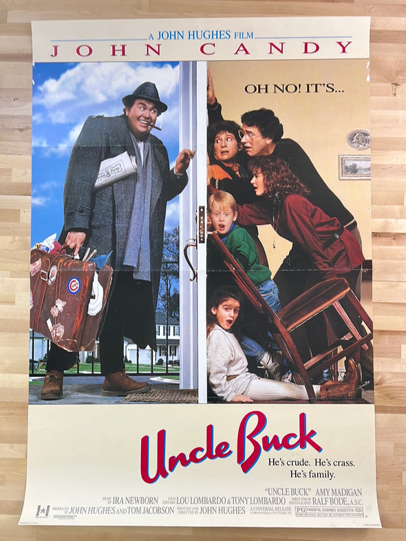 Uncle Buck - 1989 movie poster original