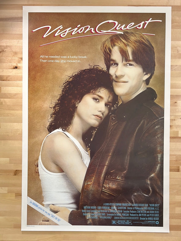 Vision Quest - 1985 movie poster original vintage