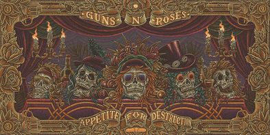 Guns N' Roses - 2023 Luke Martin poster print