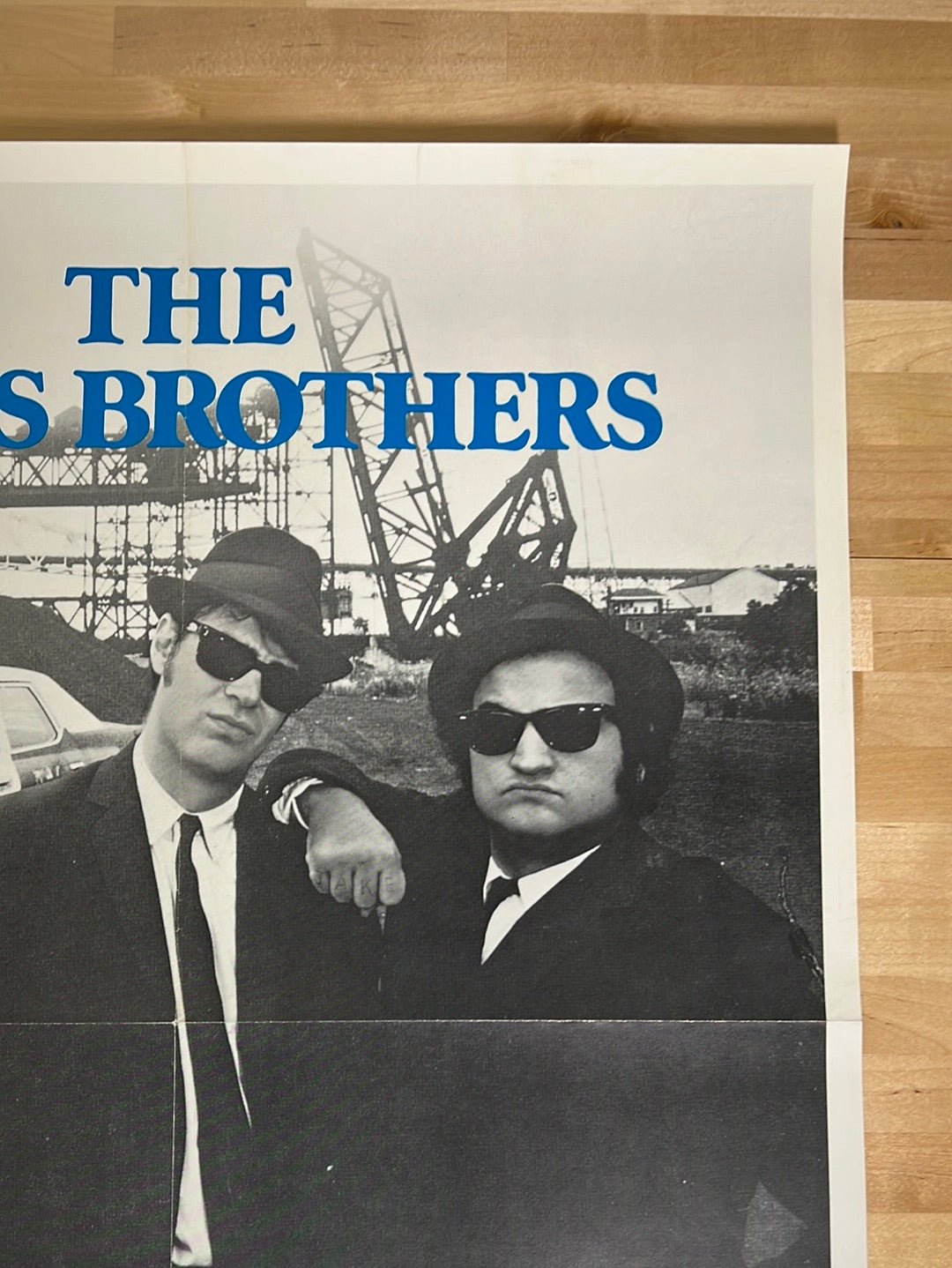 The Blues Brothers - 1980 promo movie poster original vintage 19x25 RA ...