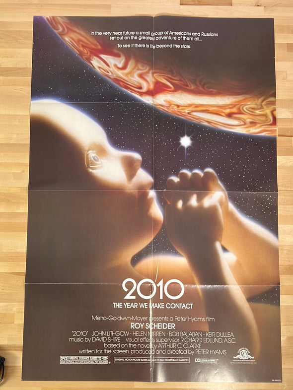 2010 - 1984 movie poster original vintage 27x41