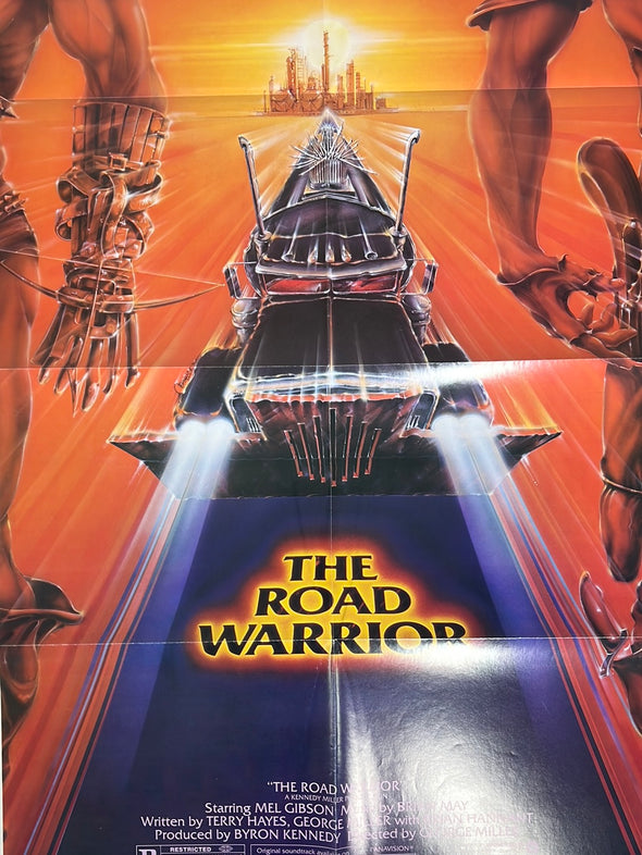 The Road Warrior - 1982 movie poster original vintage 27x41