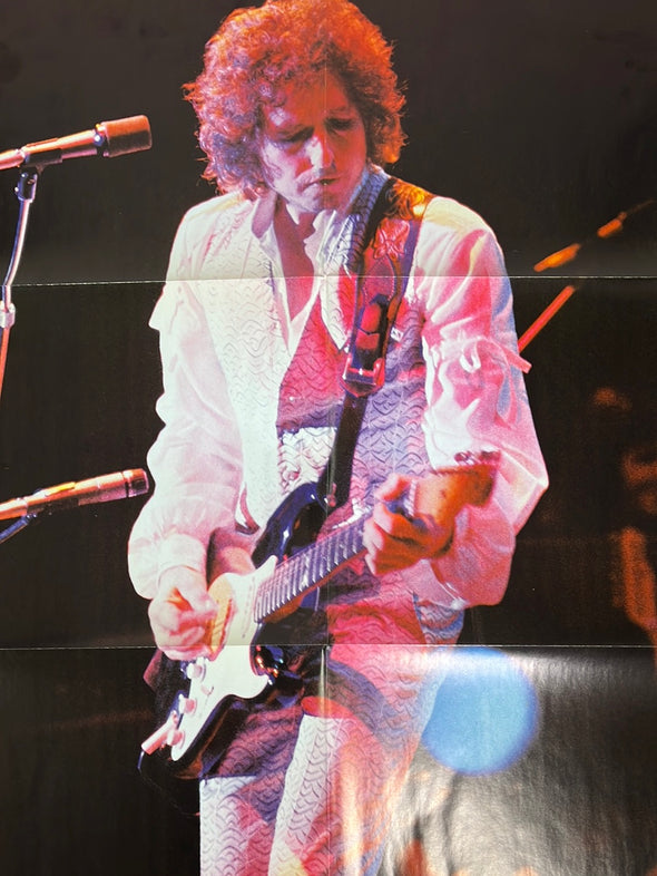 Bob Dylan - 1978 Joel Bernstein original folded poster Budokan