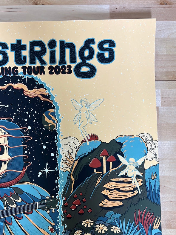 Billy Strings - 2023 Pedro Correa poster Spring Tour