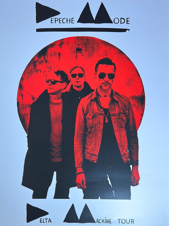 Depeche Mode - 2013 poster Delta Machine Tour