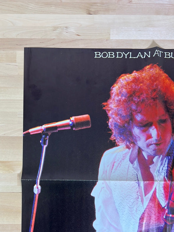 Bob Dylan - 1978 Joel Bernstein original folded poster Budokan