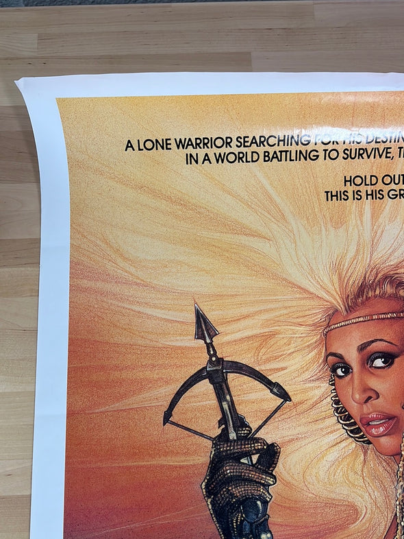 Mad Max Beyond Thunderdome - 1985 one sheet movie poster original vintage 27x41