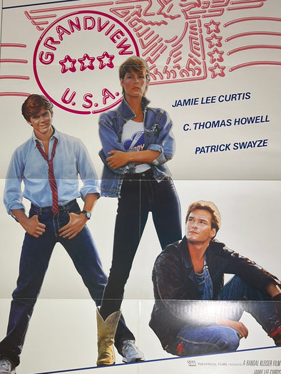 Grandview USA - 1984 movie poster original vintage 27x41