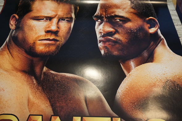 Canelo Alvarez vs. Kirkland - poster print Boxing