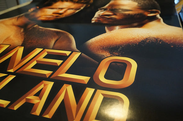 Canelo Alvarez vs. Kirkland - poster print Boxing