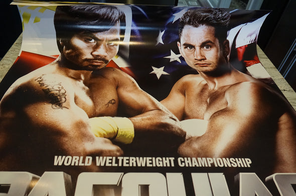 Manny Pac Man Pacquiao vs. Chris Algieri - poster print Boxing