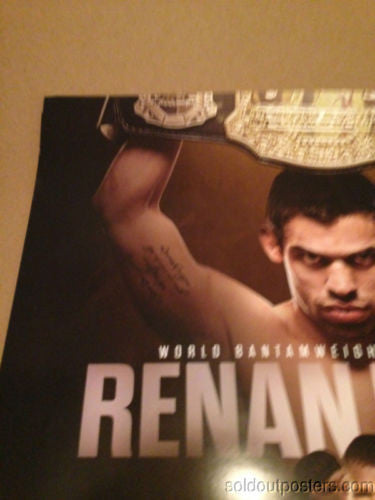 UFC 173 - 2014 poster Renan Barao vs TJ Dillshaw Lawler vs. Ellenberger print MGM