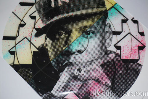 Cut The Record Jay Z - 2015 Above 1xRUN Art Print