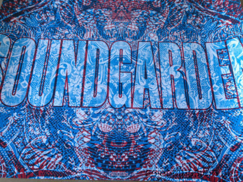 Soundgarden - 2013 Jared Conner poster print Toronto Canada night 2 tw ...