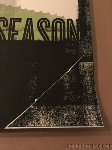 Swell Season - 2009 Delicious Design poster print Michigan Theatre Ann Arbor MI