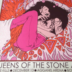Queens of the Stone Age - 2013 Jermaine Rogers poster print Boston MA kills