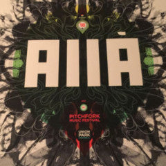 AIIA  - Delicious Design poster print Chicago, IL Pitchfork Music Festival Union
