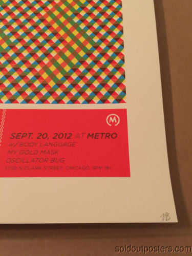 The Hood Internet - 2014 Delicious Design poster print Chicago, IL Metro