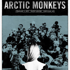 Arctic Monkeys - 2014 Third Alert Designs poster Portland